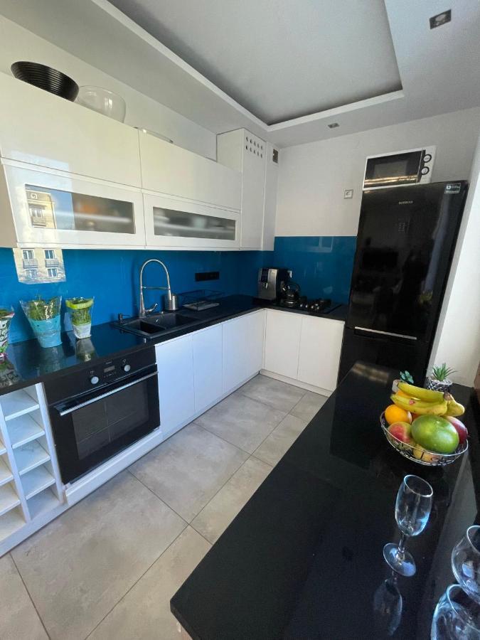 Luxury Blue Apartment By Marta Radom Exteriör bild