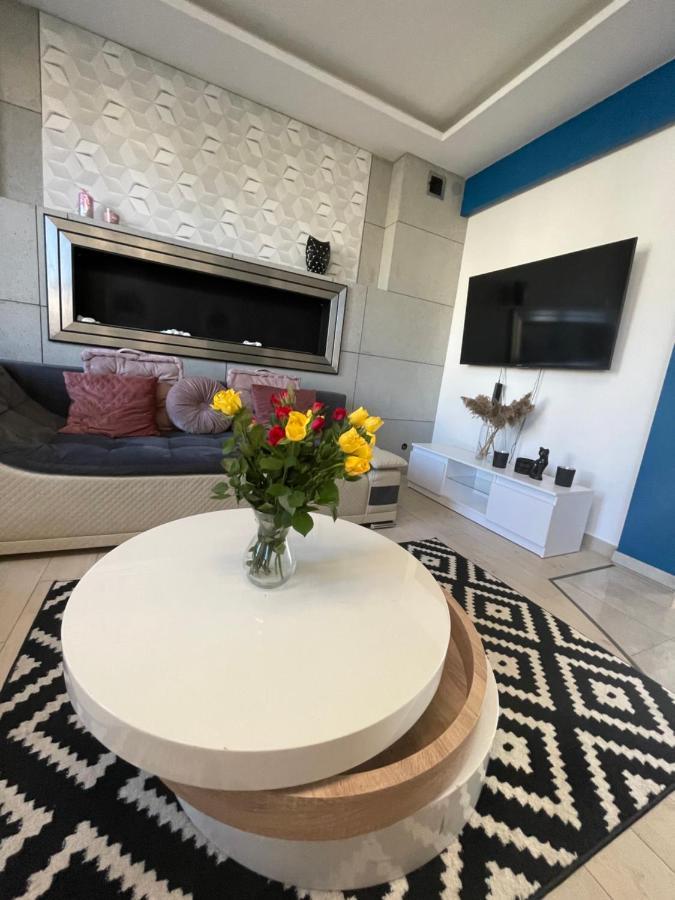 Luxury Blue Apartment By Marta Radom Exteriör bild