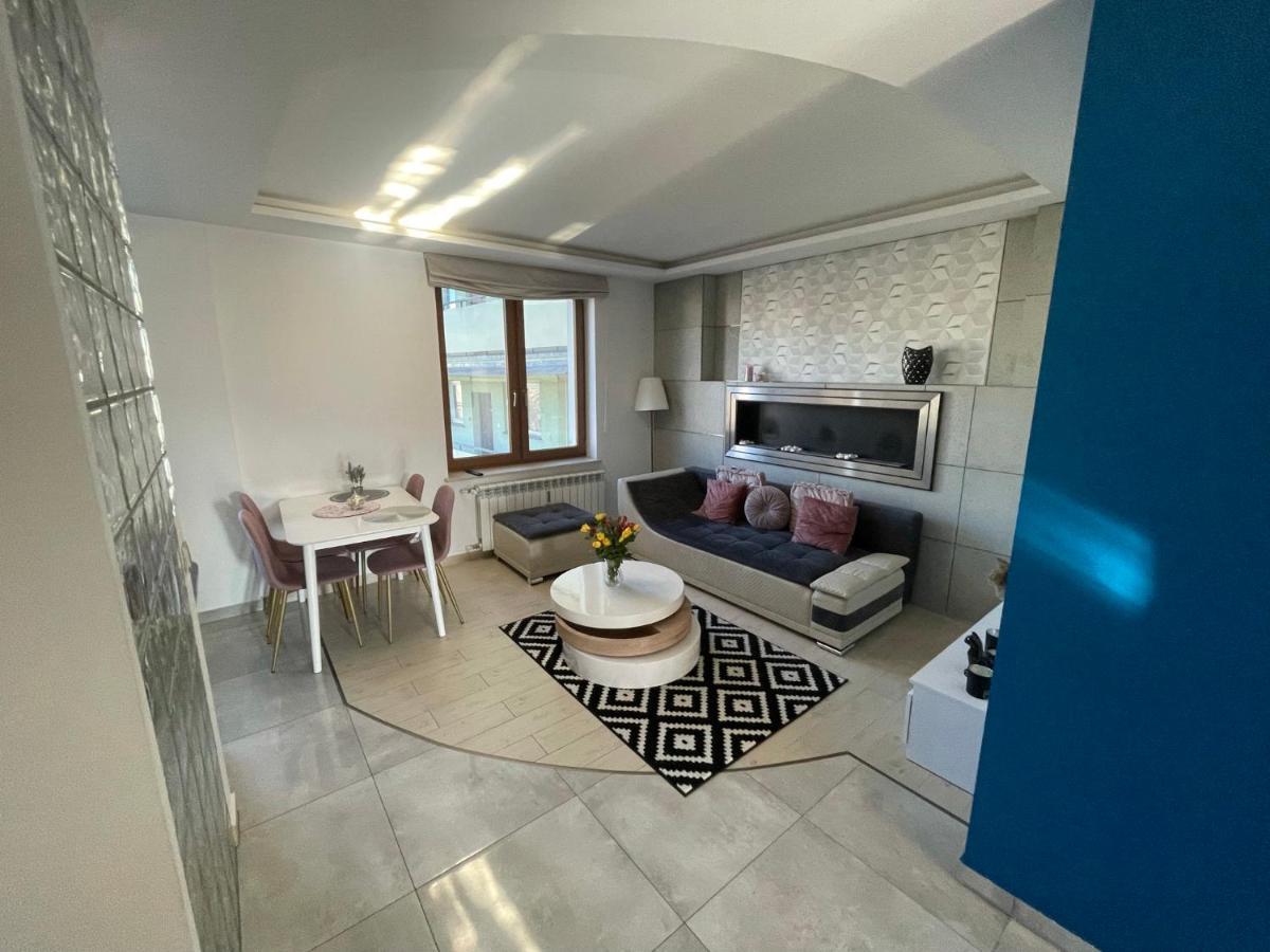 Luxury Blue Apartment By Marta Radom Exteriör bild